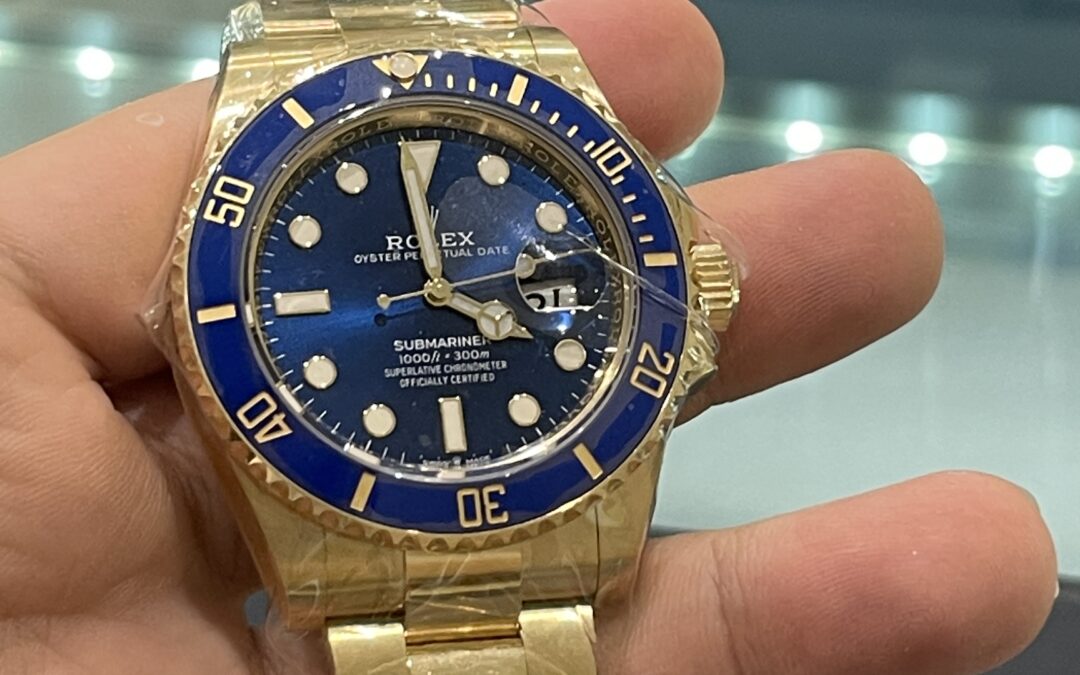 Rolex Submariner Full Yellow Gold 126618LB Blue Dial 41mm [SOLD]
