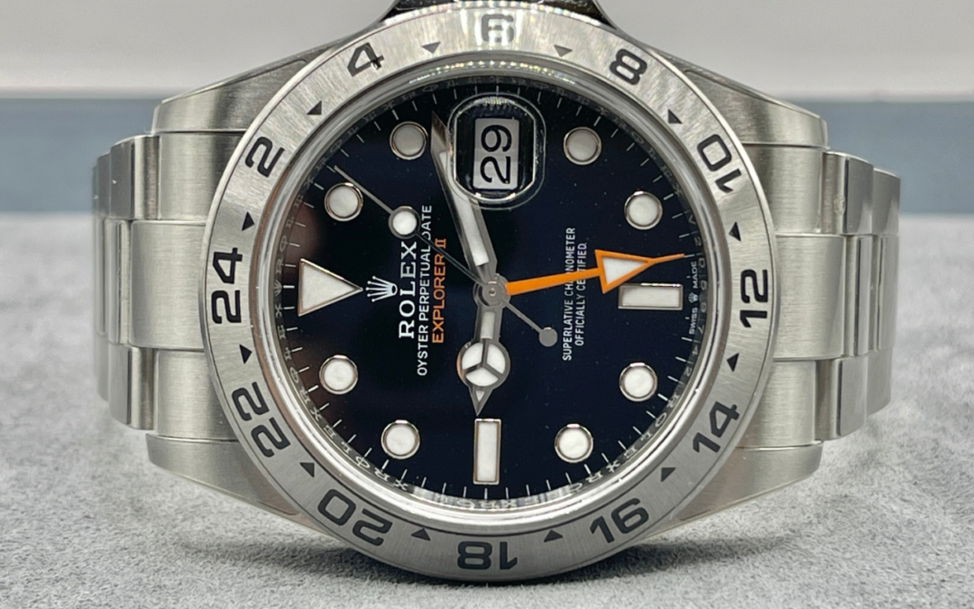 [Mint Condition] Rolex March 2024 Explorer II 226570 Black Dial