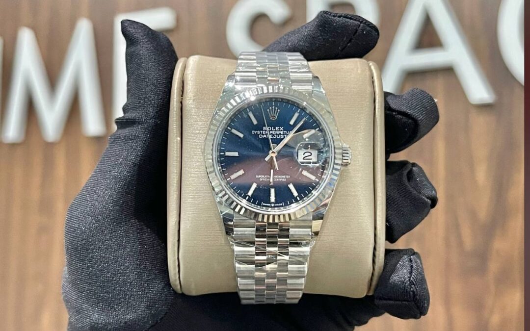 Rolex May 2024 Datejust Blue Fluted Dial 126234 36mm