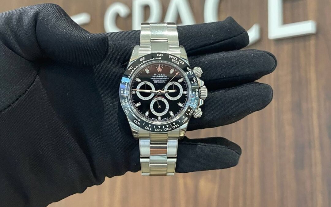 Mint Condition Discontinued Rolex Daytona 116500ln Black Dial Godzilla 