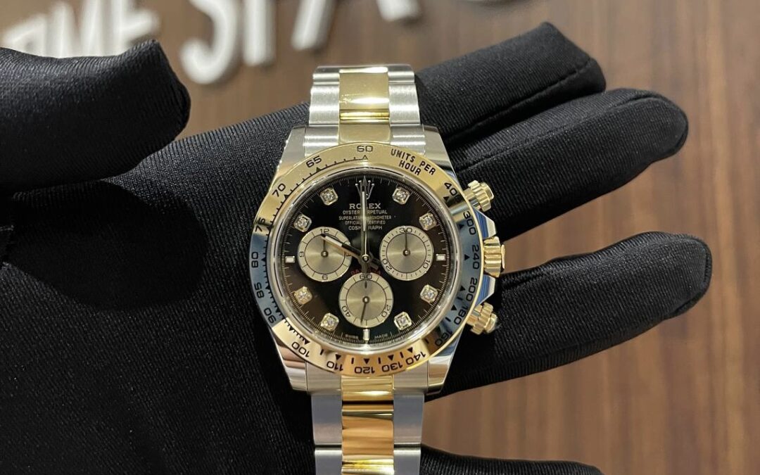 NEW MODEL Rolex Daytona 126503g two tone half gold with diamonds 