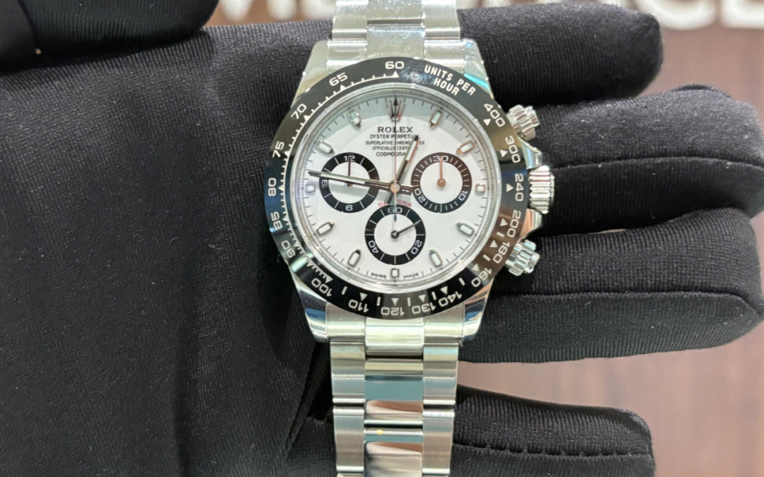 Excellent Condition Rolex Daytona 116500ln  Panda white Dial