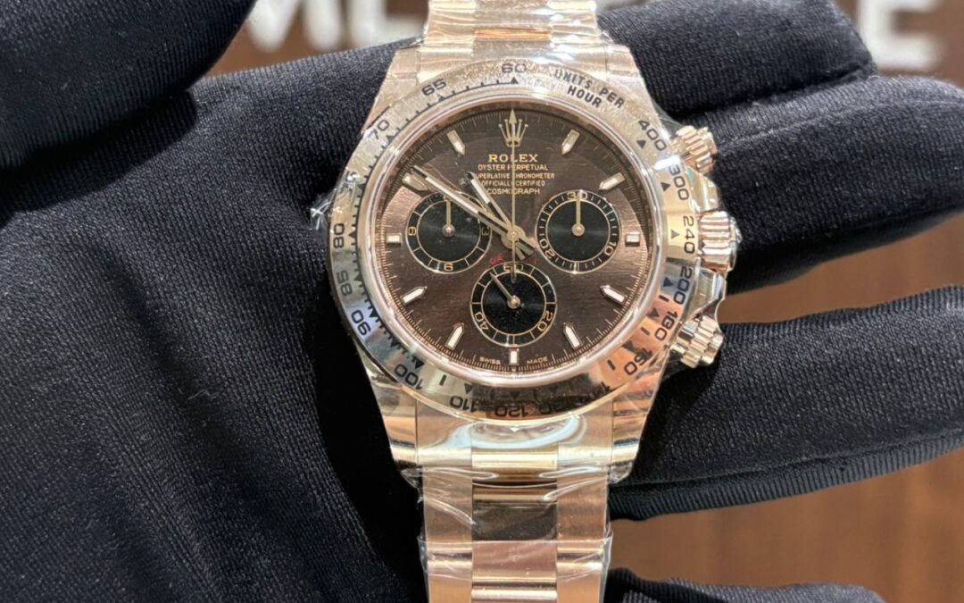 Brand New Rolex Nov 2025 Daytona Full Rose Gold 126505 Chocolate Dial 