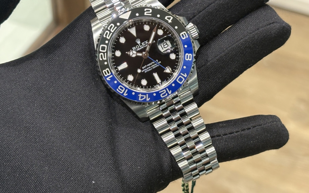 Brand New Rolex Dec 2025 GMT Master II 126710blnr Batgirl Jubilee Bracelet 