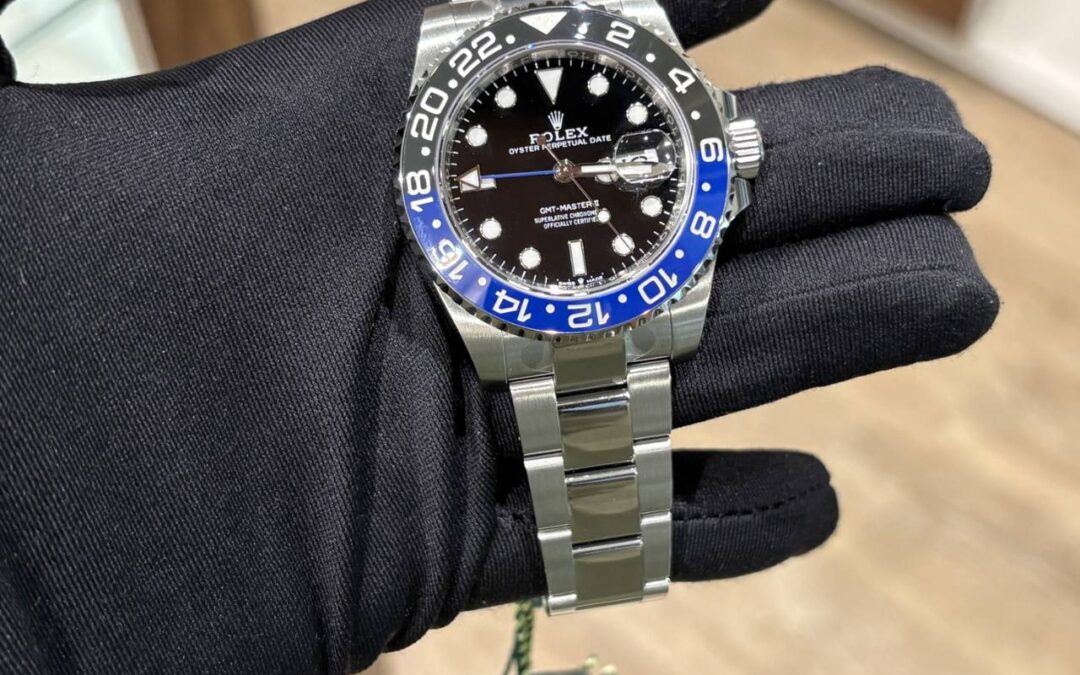Brand New Rolex May 2026 GMT Master II 126710blnr Batman Oyster Bracelet