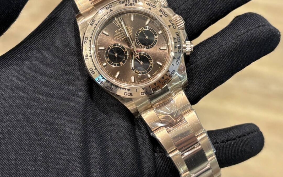 Brand New Rolex Nov 2025 Daytona Full Rose Gold 126505 Chocolate Dial