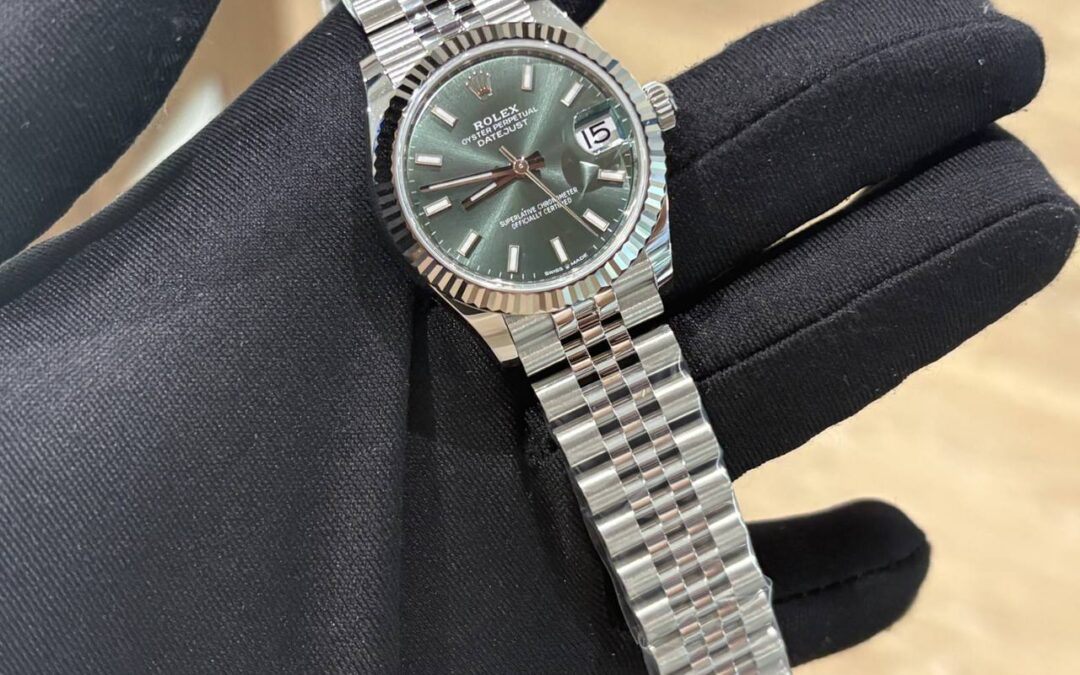 Rolex JUN 2026 Datejust 278274 Mint Green Dial 31mm